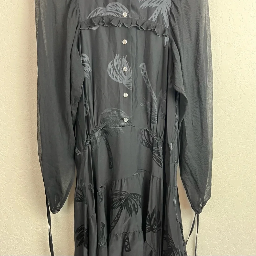 Coach Palm Tree Jacquard Dress